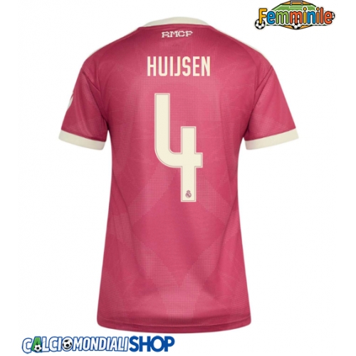 Maglie da calcio Real Madrid Dean Huijsen #4 Terza Maglia Femminile 2026-27 Manica Corta